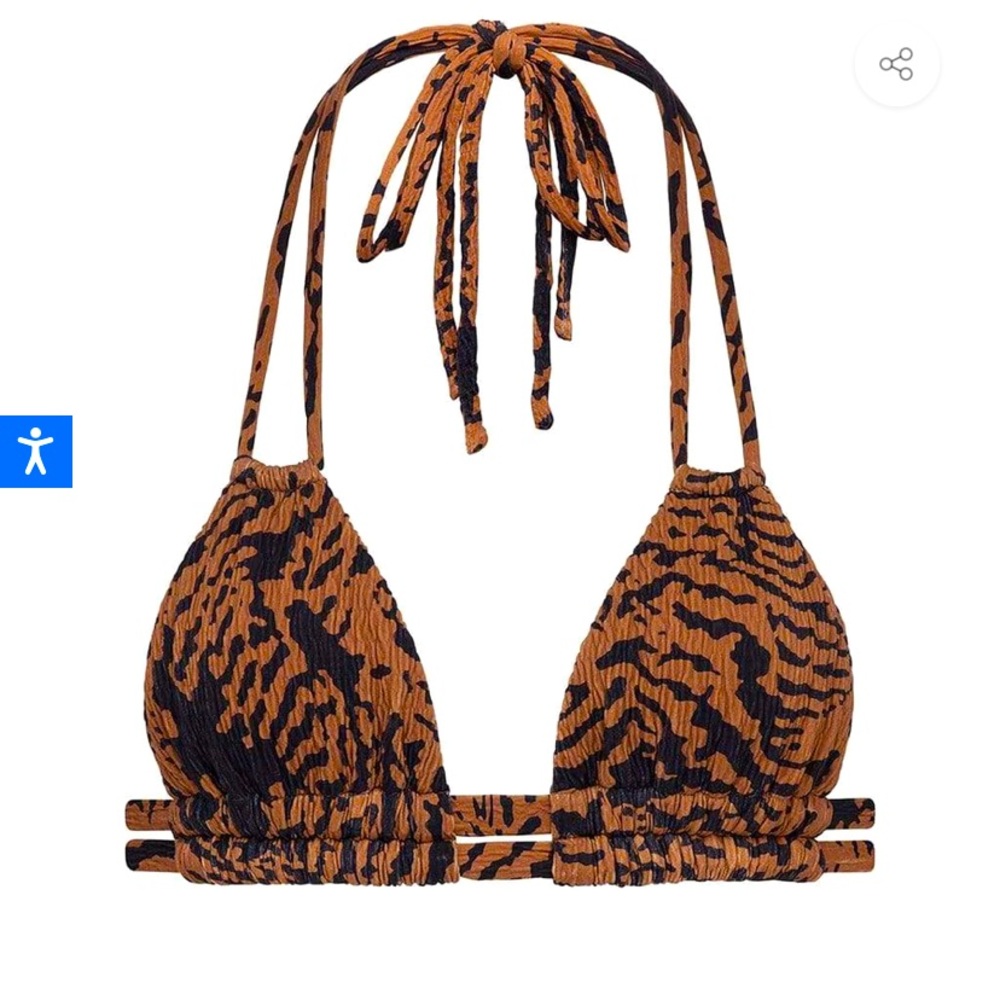 Brand new bikini top with tags